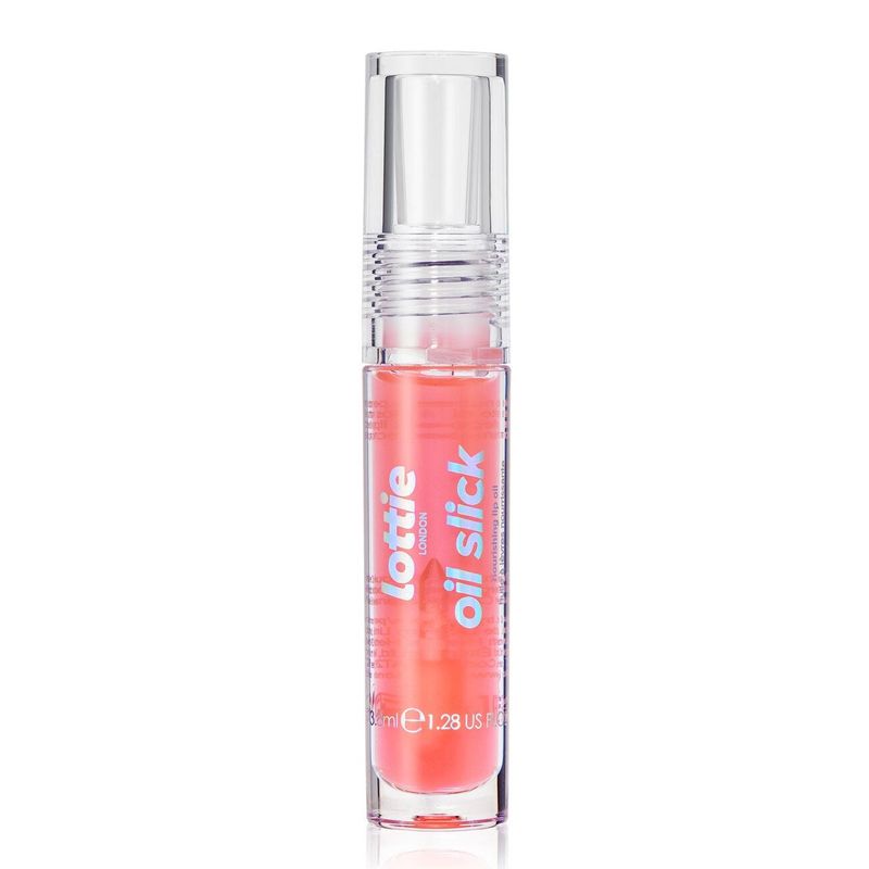 LOTTIE Oil Slick, Lip Oil, Peachy Cheeks - 3.8ml