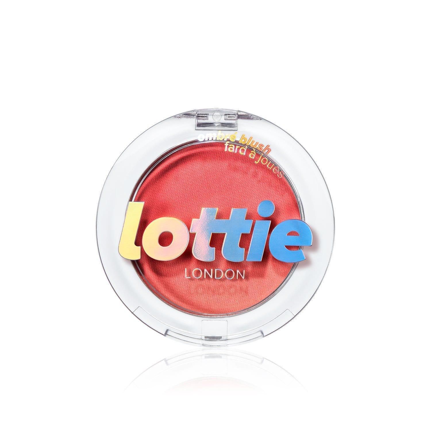 LOTTIE Red Hot	Duo Tone Ombre Powder Blush Deep Berry