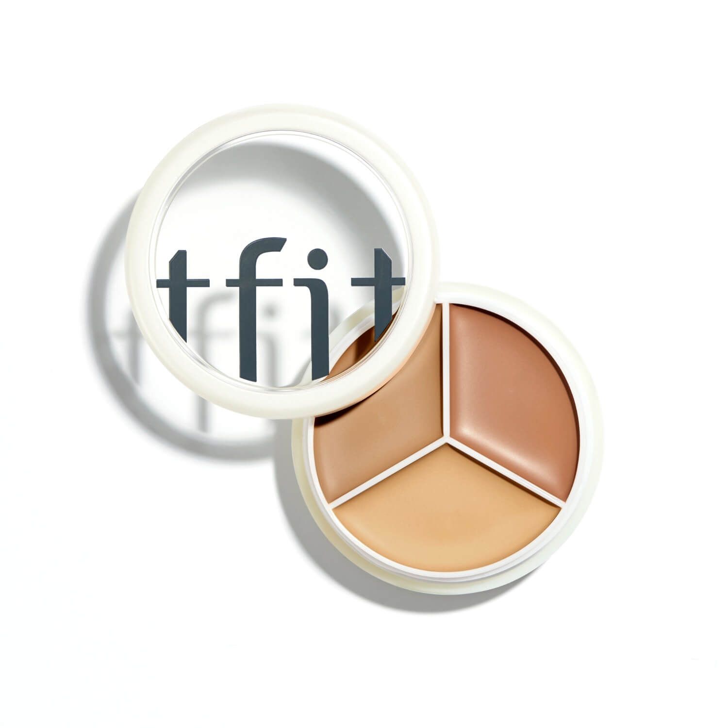 tfit cover up pro concealer palette 3-in-1 full coverage color dark