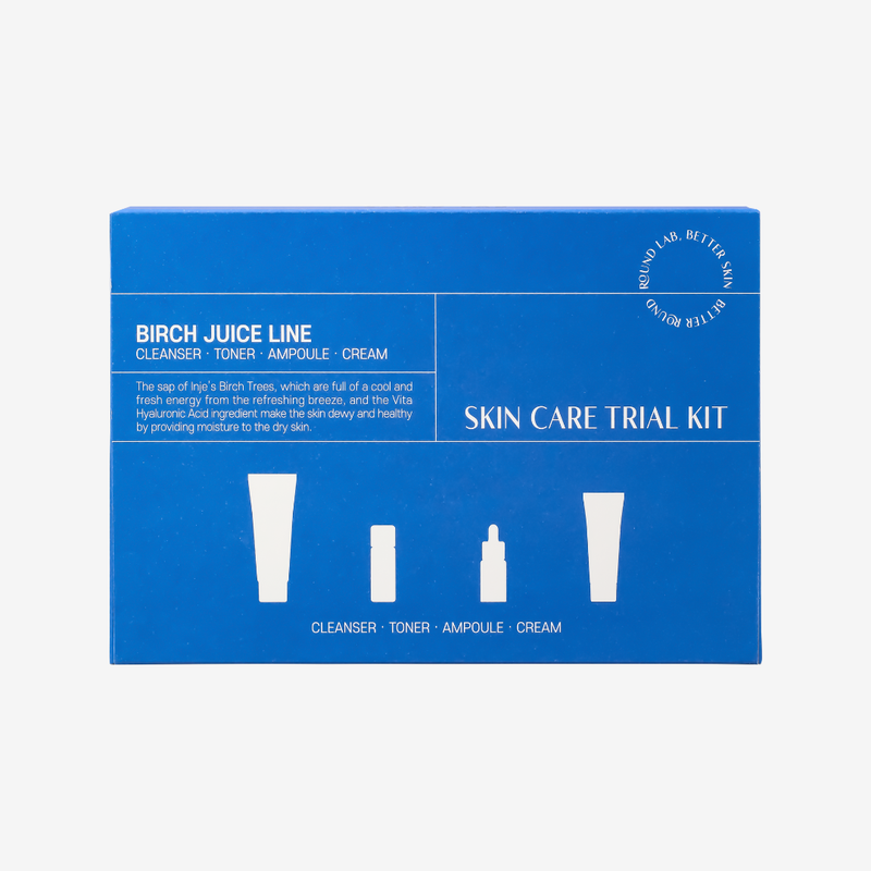 ROUND LAB - Birch Juice Line Trial Kit 4pcs