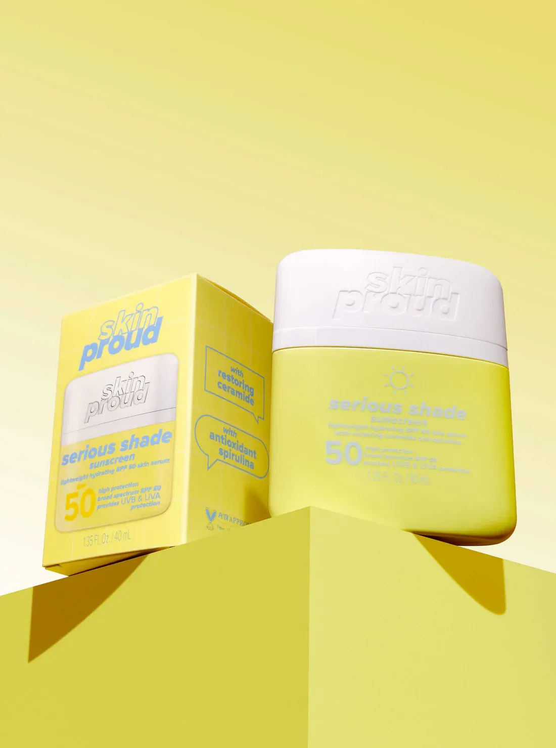 Skinproud serious shade ενυδατική με SPF 50+