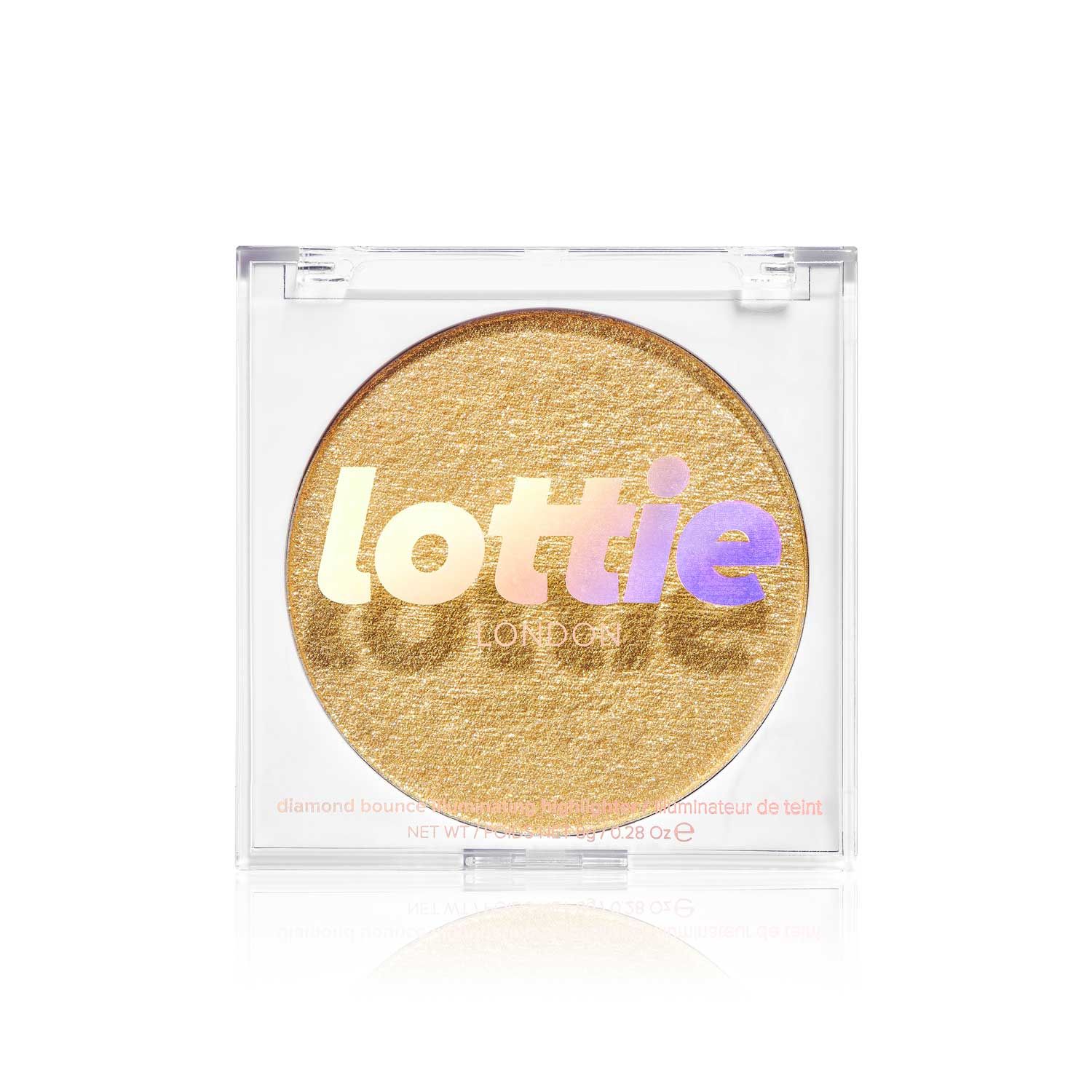 Lottie Diamond bounce highlighter-golden