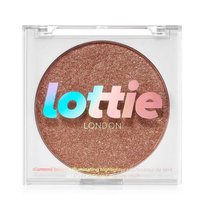 Lottie Diamond bounce highlighter- rose gold
