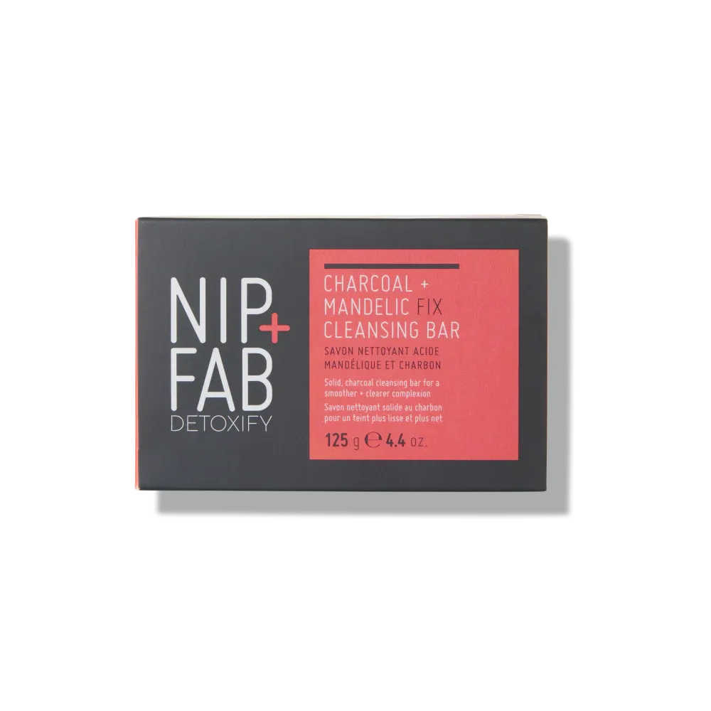 Nip+fab Charcoal &amp;  Mandelic Acid Spot &amp; Acne Cleanser Bar