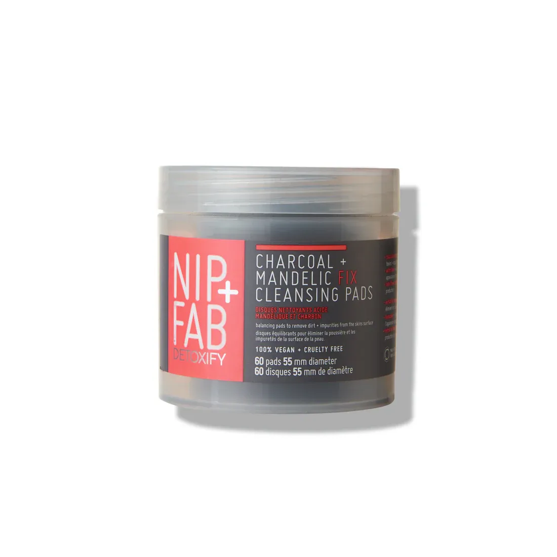Nip+fab Charcoal Fix &amp; Mandelic Acid Pads Daily