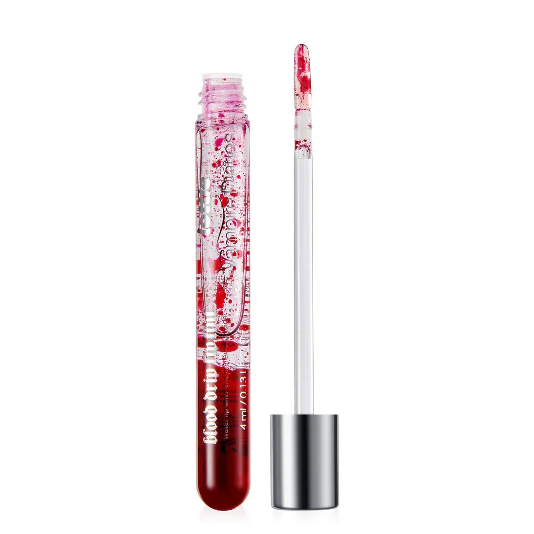 Lottie the vampire diaries x blood drip lip tint απόχρωση bitten
