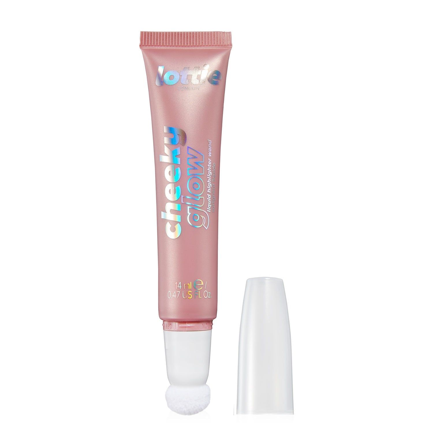 Lottie Cheeky Glow Liquid Highlighter Rose Bubbles