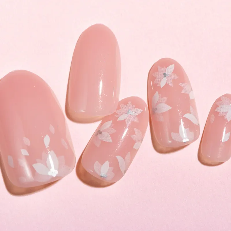 Lottie x KimKim stay press'd 30 nails- glazed and unfazed
