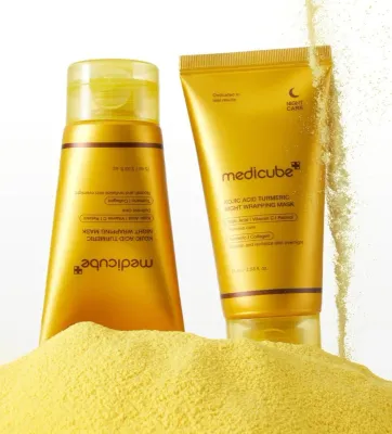 MEDICUBE - Kojic Acid Turmeric Night Wrapping Mask 75ml