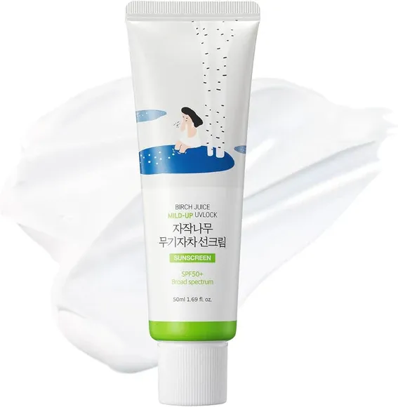 ROUND LAB - Birch Juice Mild Up Sunscreen SPF50+ 50ml