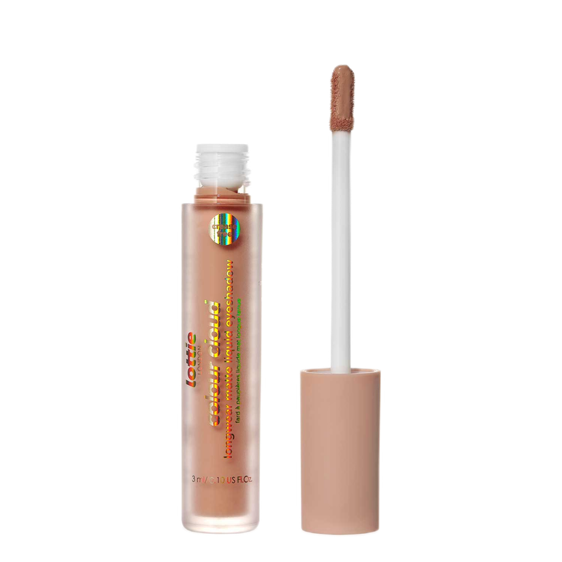 Lottie London Longwear Matte Liquid Eyeshadow color cloud- peach out