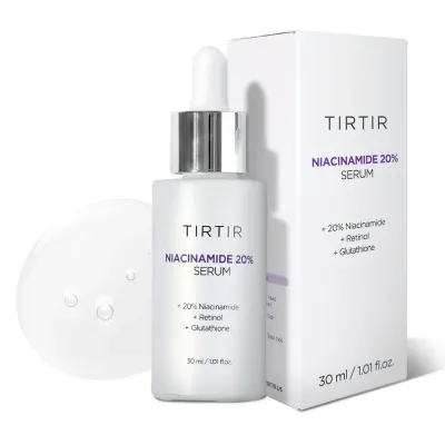 TIRTIR - Niacinamide 20% Serum - Brightening and Firming Face Serum with Niacinamide and Retinol - 30ml