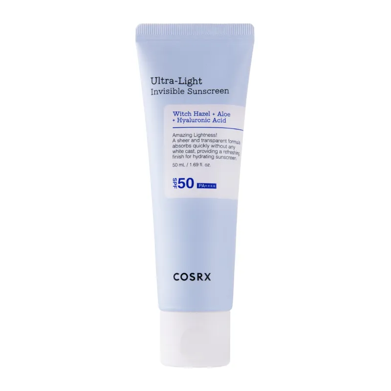 COSRX - Ultra - Light Invisible Sunscreen SPF50+/PA++++ - Light Moisturizing Sunscreen - 50ml