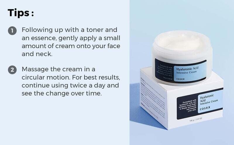 Cosrx – Hyaluronic Acid Intensive Cream – 100ml