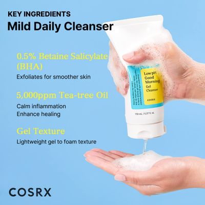 Cosrx - Low pH Good Morning Gel Cleanser - 150ml