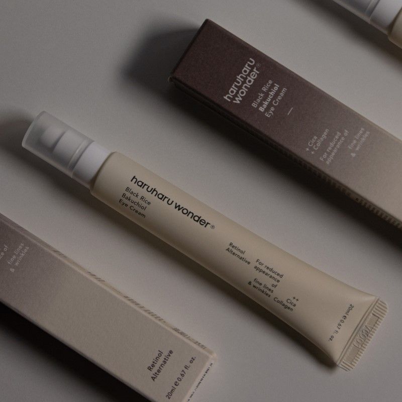 Haruharu Wonder - Black Rice Bakuchiol Eye Cream - Anti-Wrinkle Eye Cream with Bakuchiol - 20ml