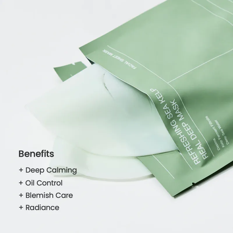 BIODANCE - Refreshing Sea Kelp Real Deep Mask - Soothing and Moisturizing Face Mask
