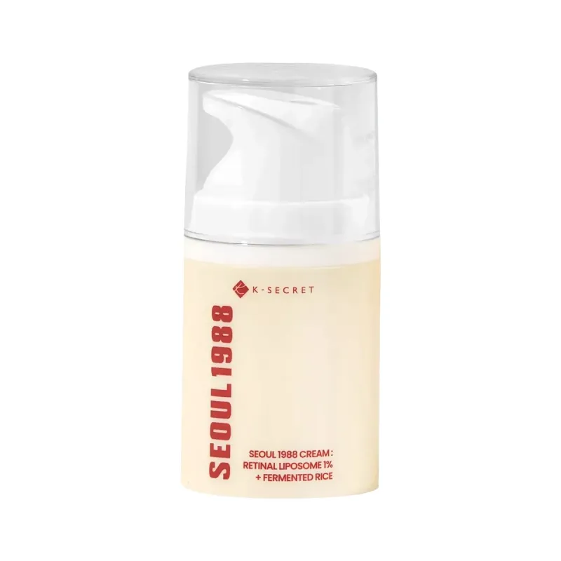 K - SECRET SEOUL 1988 - SEOUL 1988 Cream: Retinal Liposome 1% + Fermented Rice 50ml