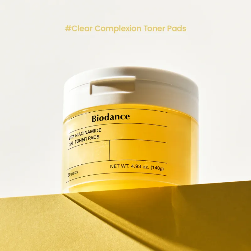 BIODANCE - Vita Niacinamide Gel Toner Pads 60 PCS