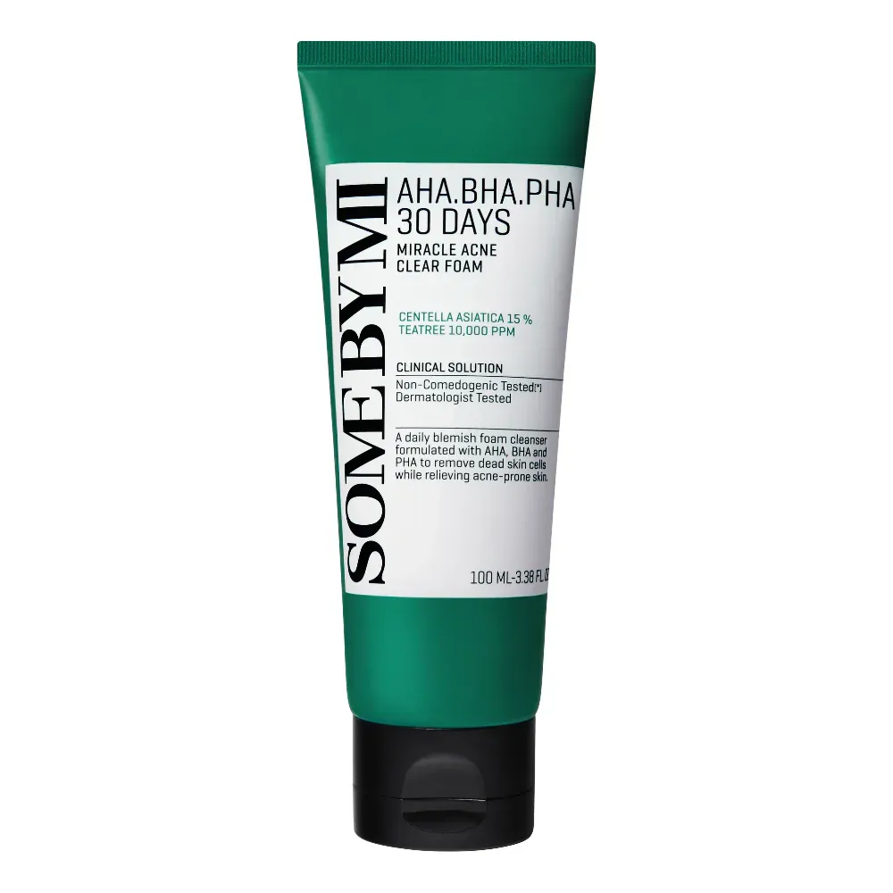 Somebymi AHA.BHA.PHA 30 Days Miracle Acne Clear Foam 100ml
