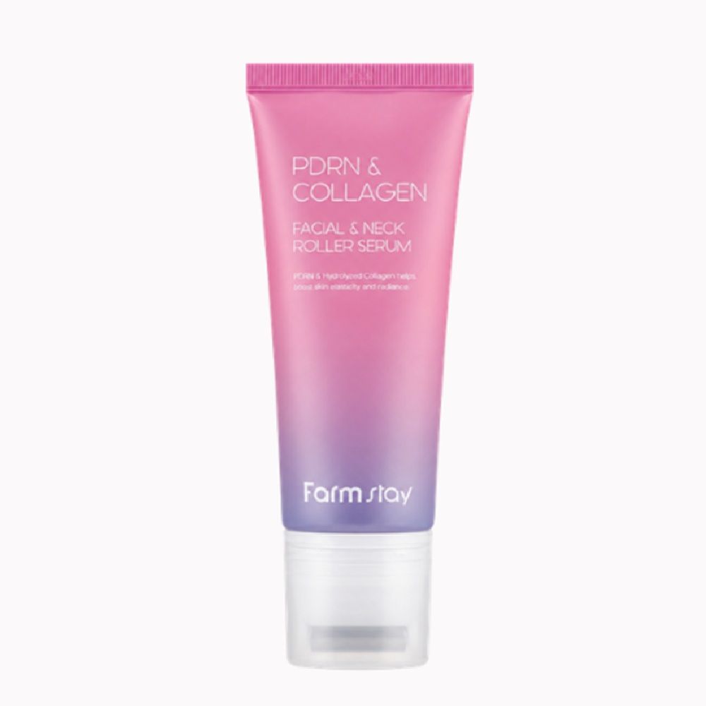 Farmstay - PDRN &amp; Collagen Facial &amp; Neck Roller Serum, 100ml