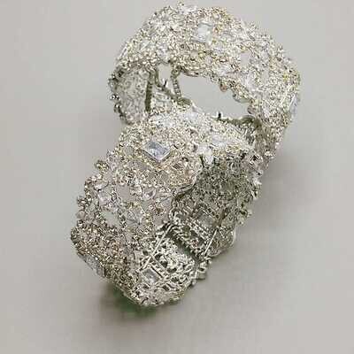 EGYPTIAN DIMOND ZARKOON BANGLE