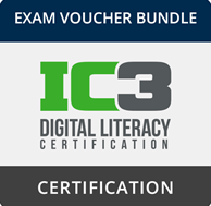IC3 Digital Literacy Exam Voucher + Retake + Practice