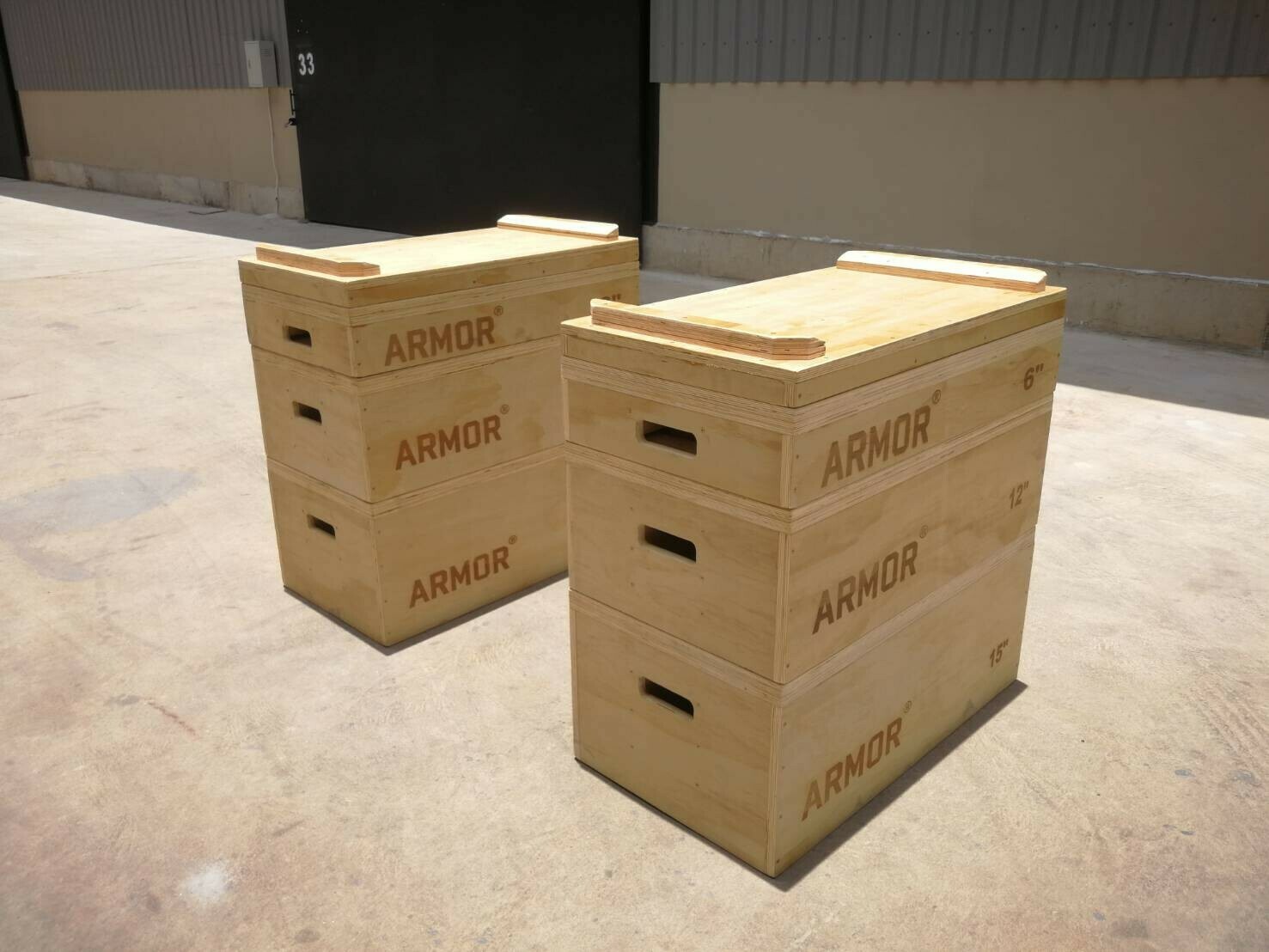 ARMOR Wood Jerk Blocks