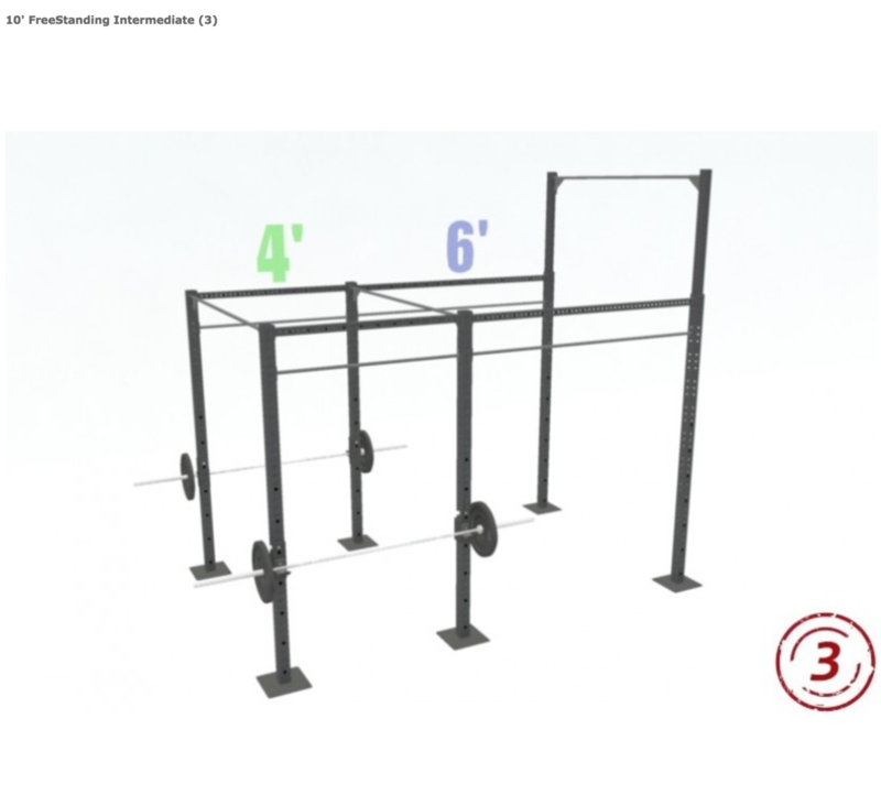10&#39; FREESTANDING INTERMEDIATE 3