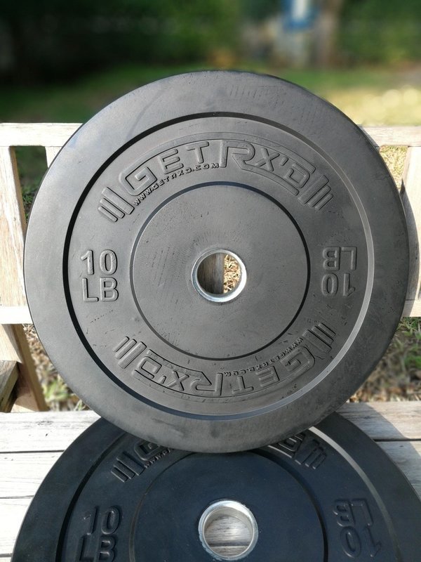 BLACK PREMIUM BUMPER LB PLATE 2.0