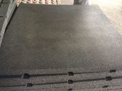 ROUGH SURFACE RUBBER TILE