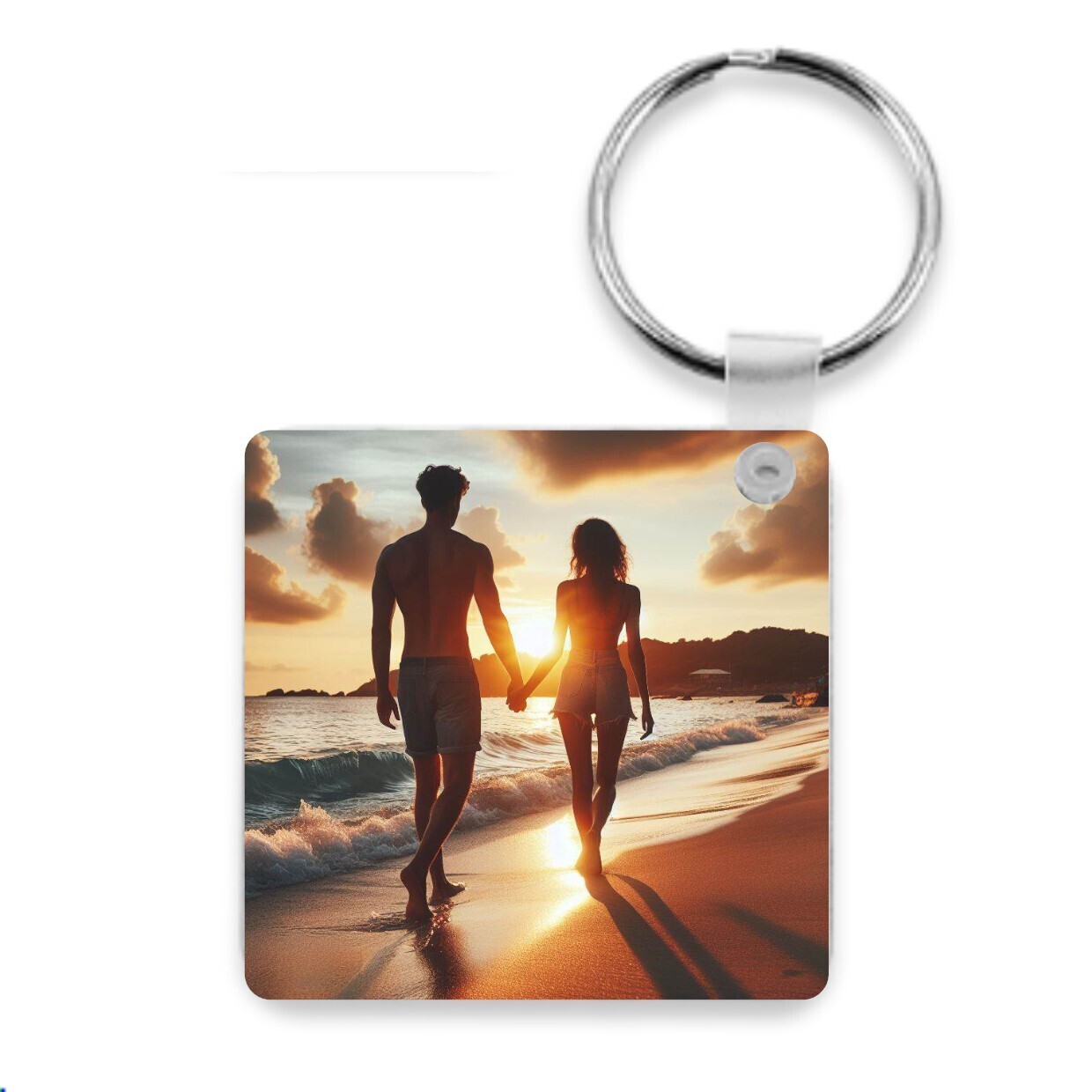 Llavero de madera sublimable personalizado
