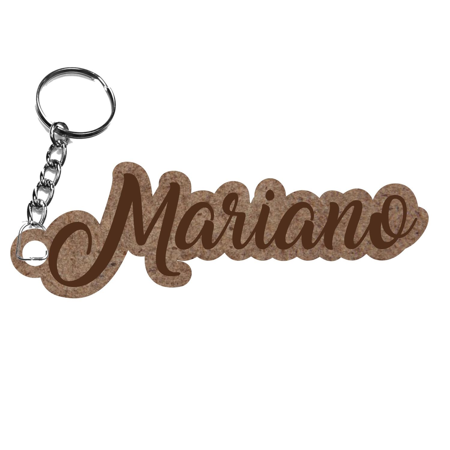 Marcasitios llavero de madera diseño 5
