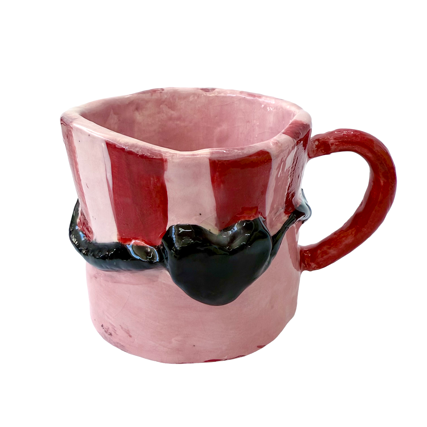 10. The Red Handle Mug By Maria Luna Zambrano