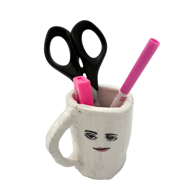 27. Roblox Face Mug By Lisa Ghirmay Meresie