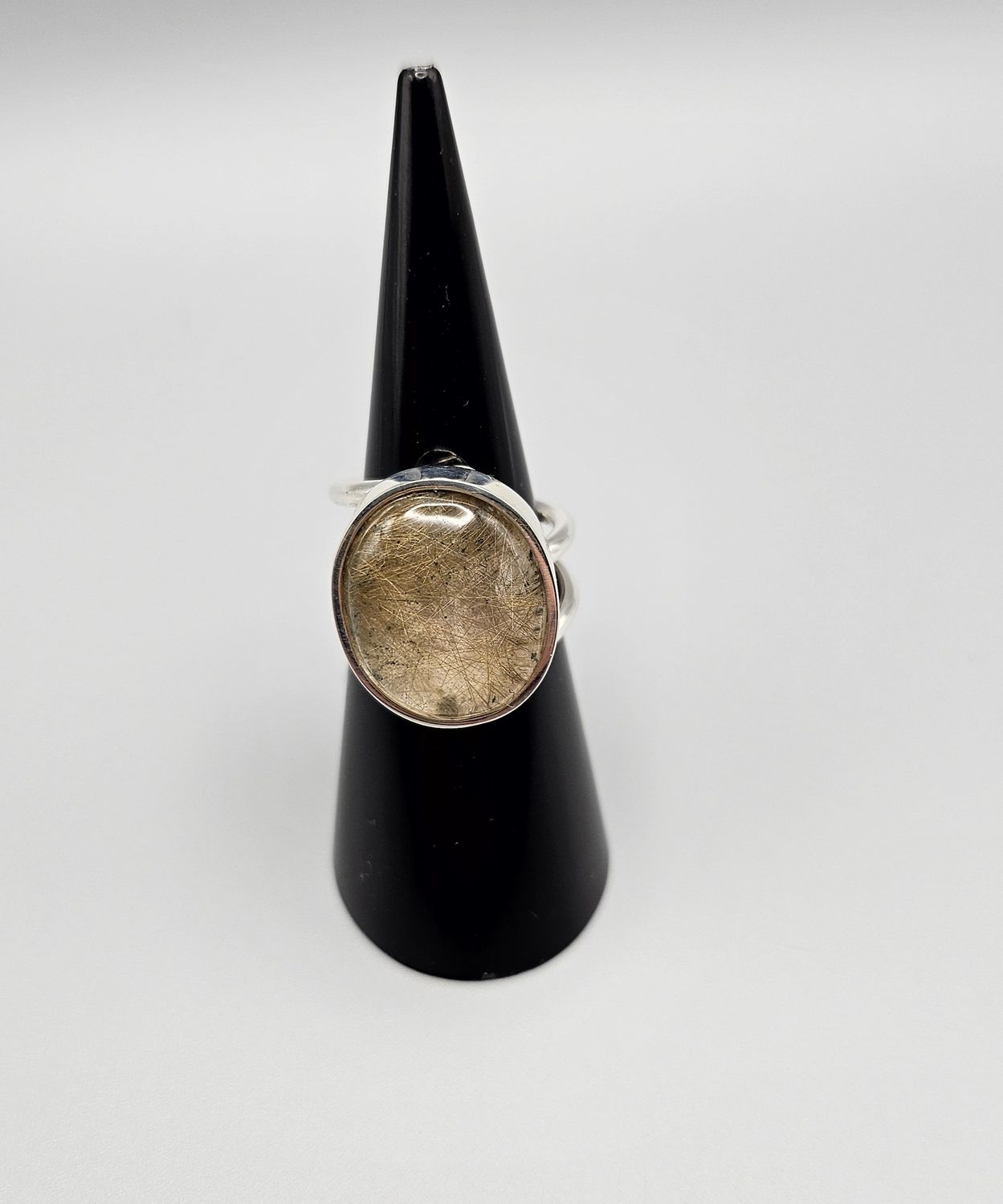 Anello con Quarzo rutilato