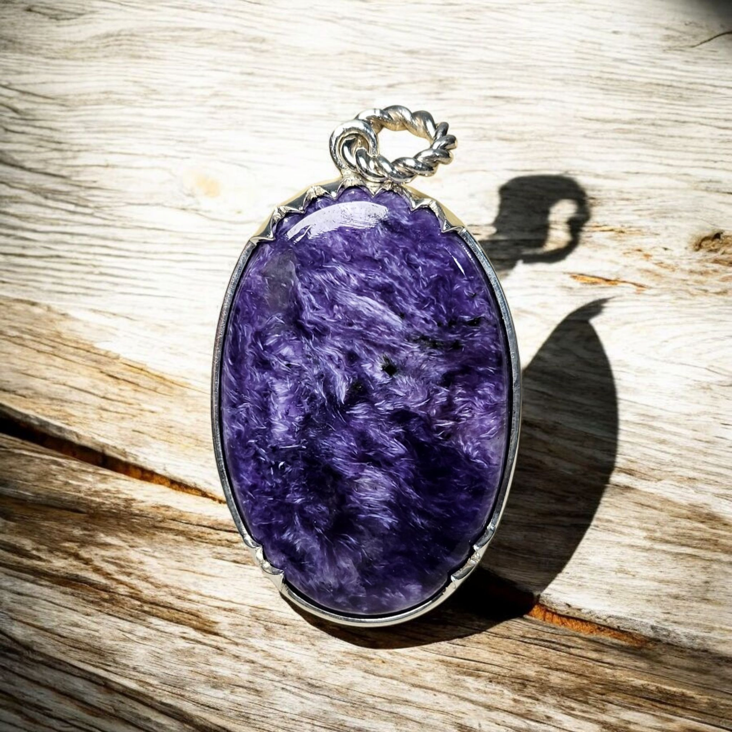 Ciondolo con Charoite