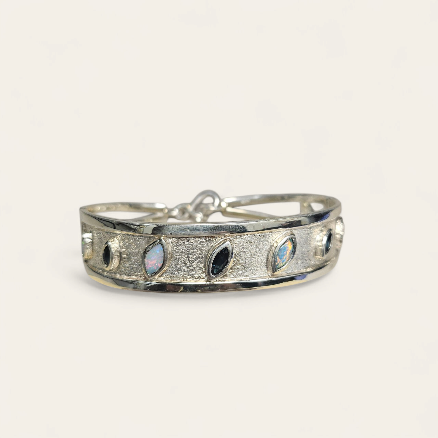 Bracciale con Opale e Zaffiri