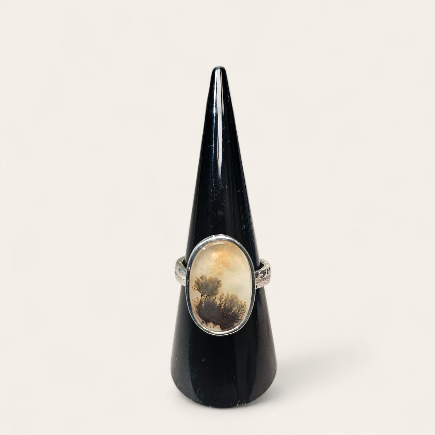 Anello Con Agata Dentrica