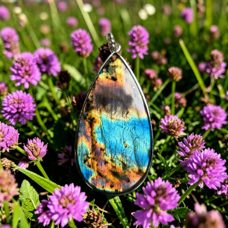 Ciondolo con Labradorite