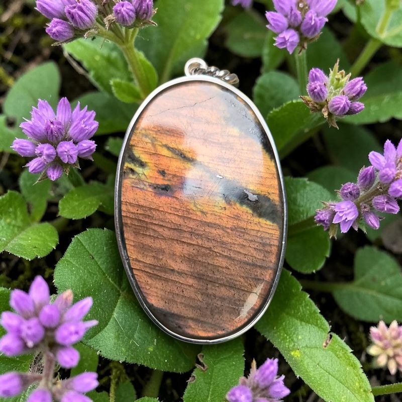 Ciondolo con Labradorite