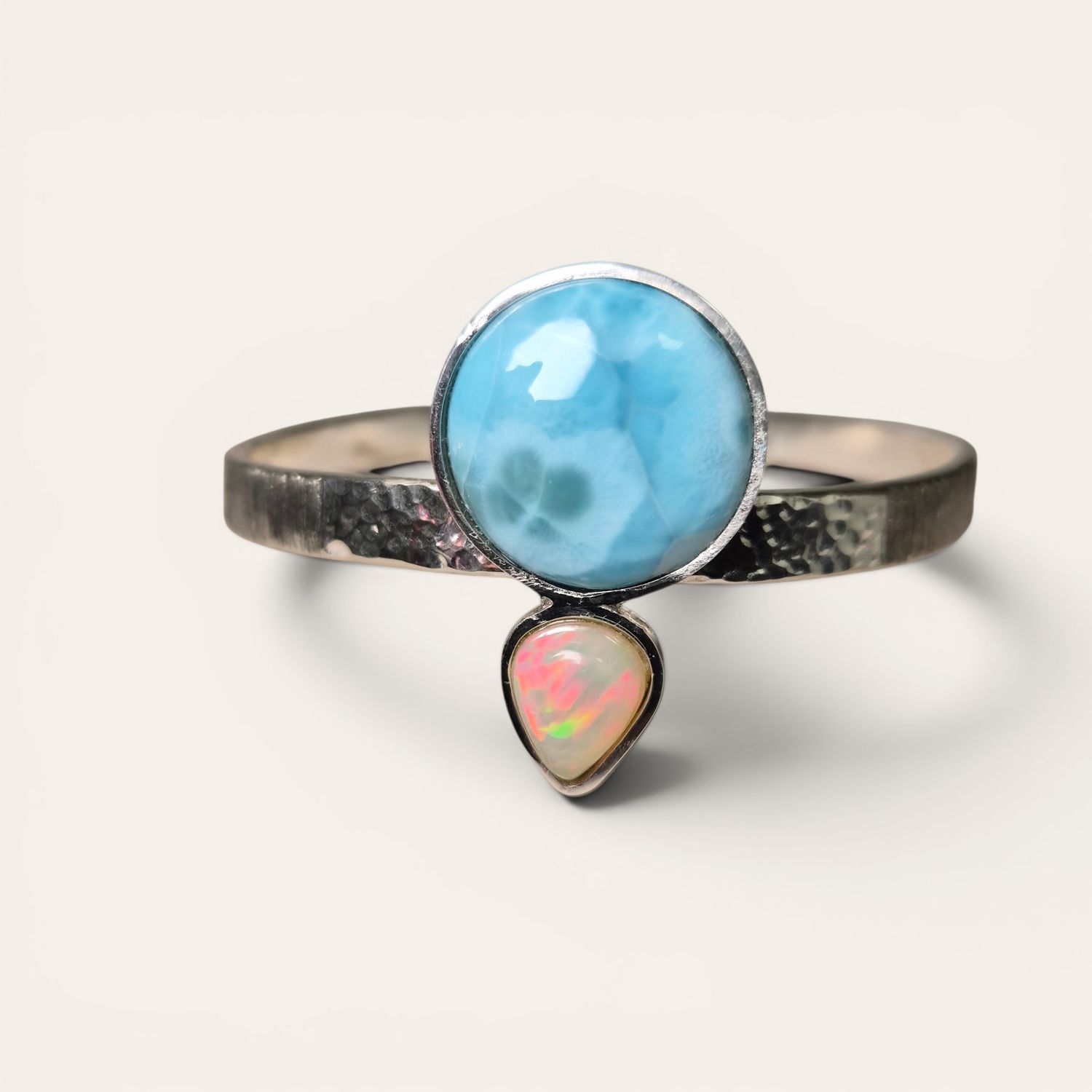 Bracciale con Larimar e Opale