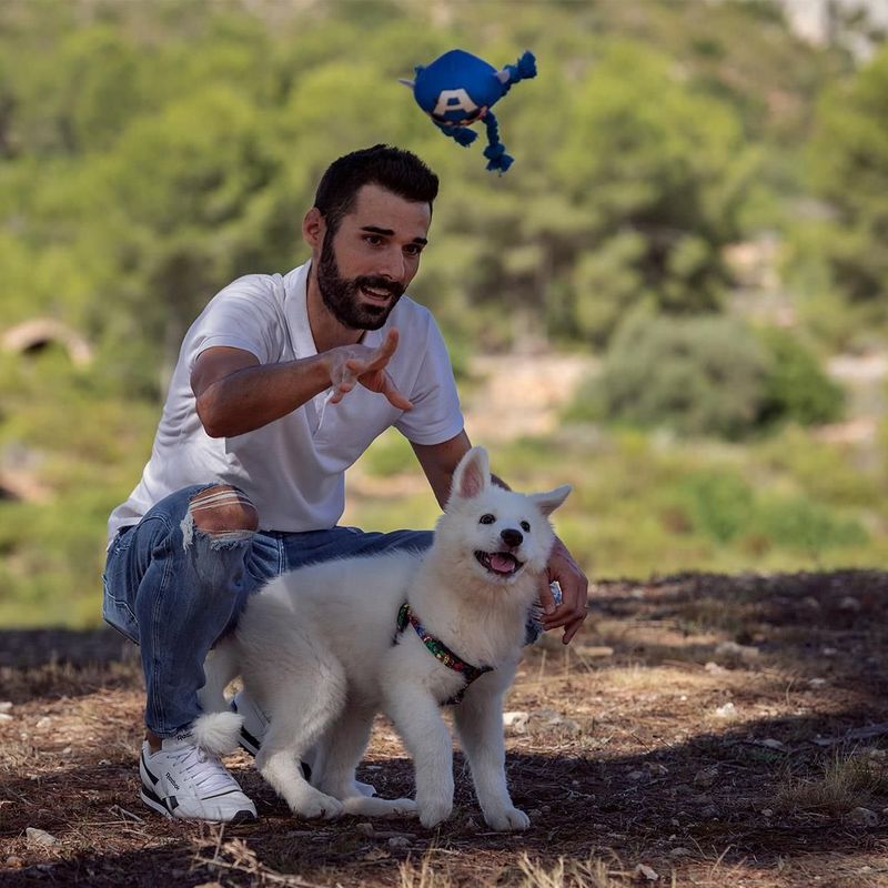 Cuerda Dental Para Perro Avengers Capitán América