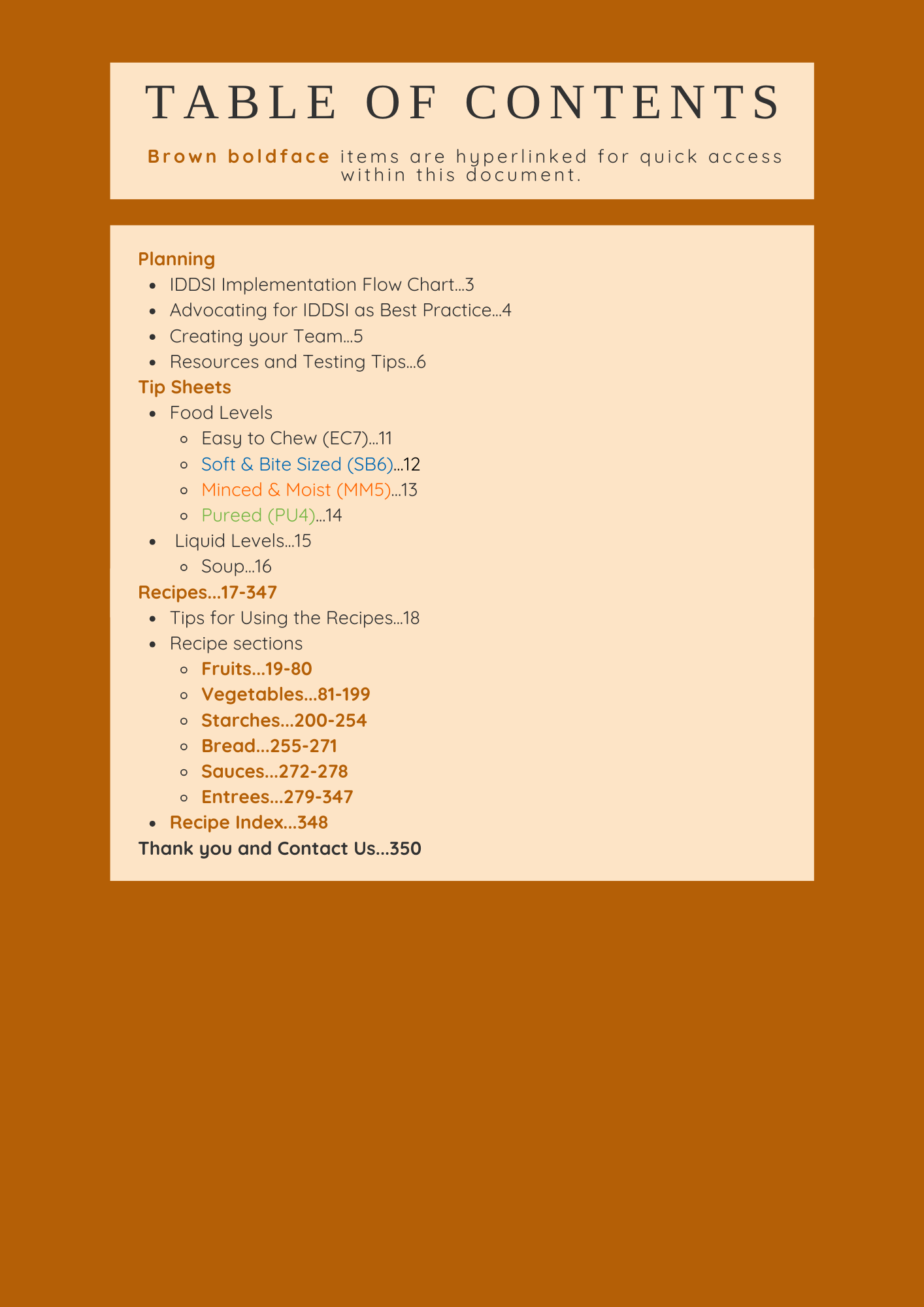 IDDSI Starter Recipe Kit