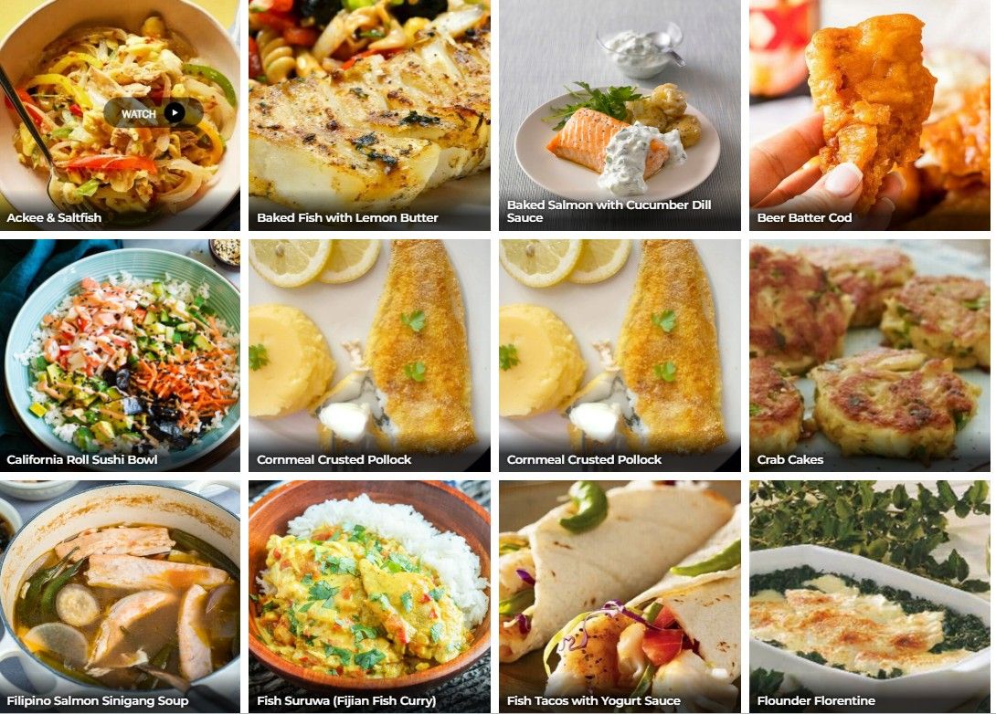 Seafood Entrees