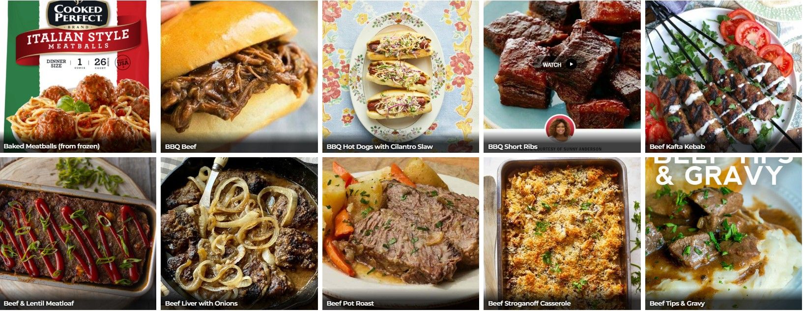 Beef Entrees