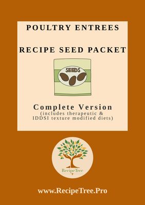 Poultry Entrees Poultry Entrees