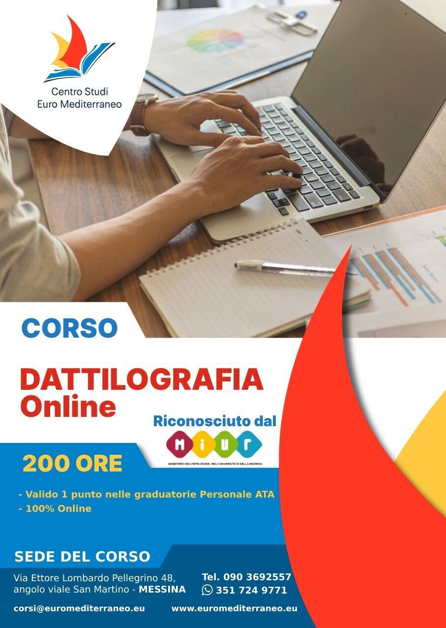 Corso di dattilografia