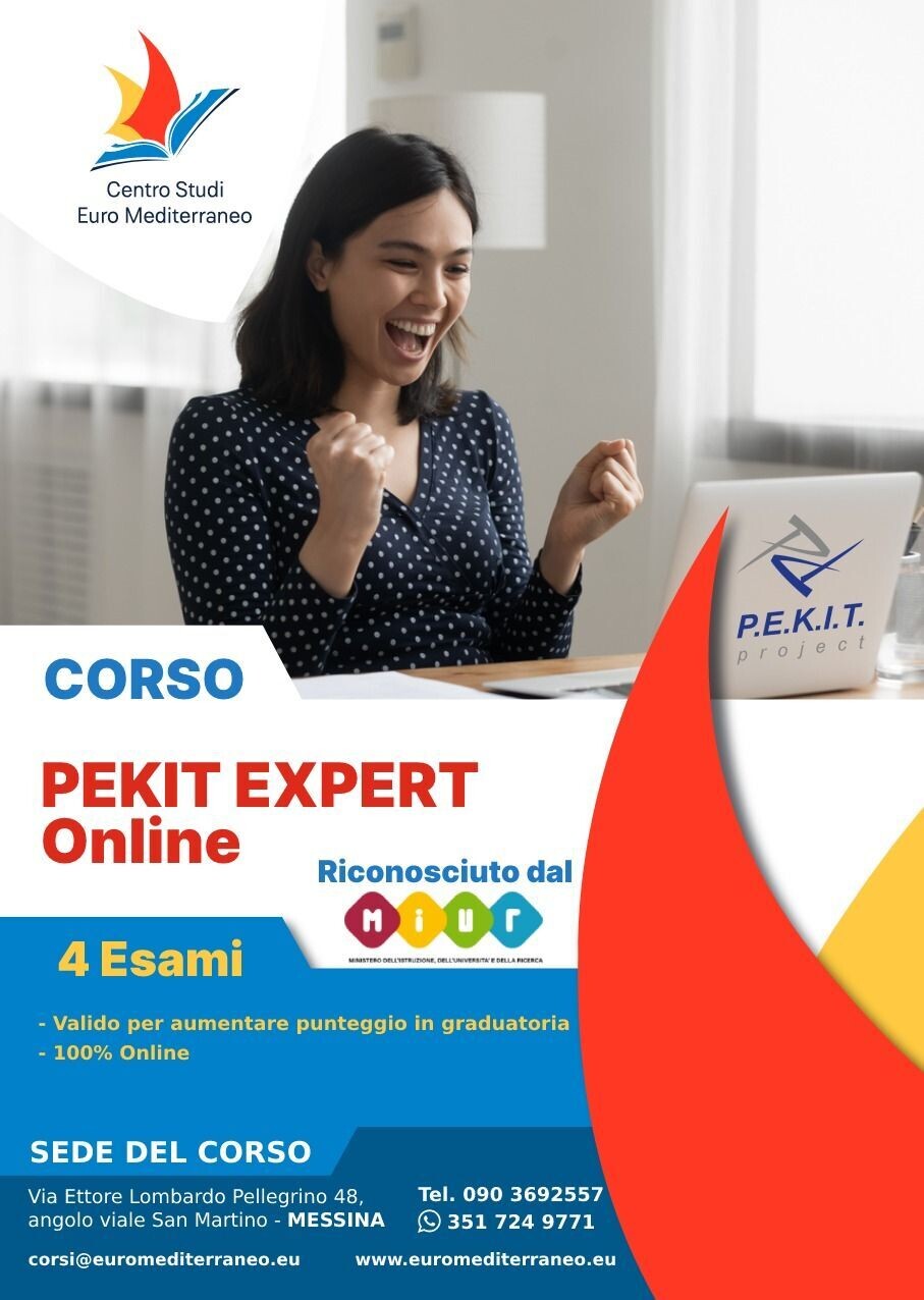 Certificazione informatica Pekit expert