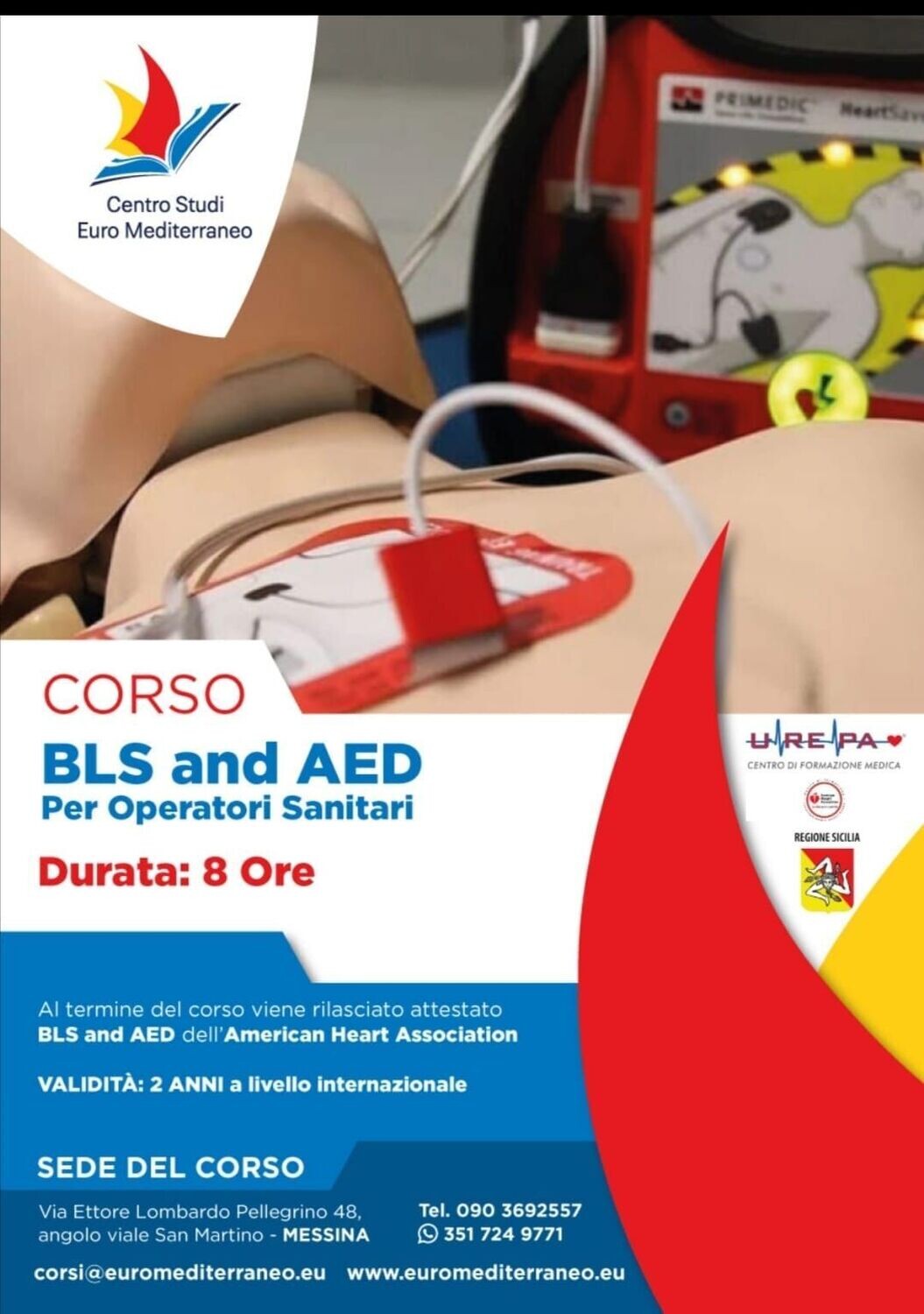 Corso BLS and AED per Operatori Sanitari